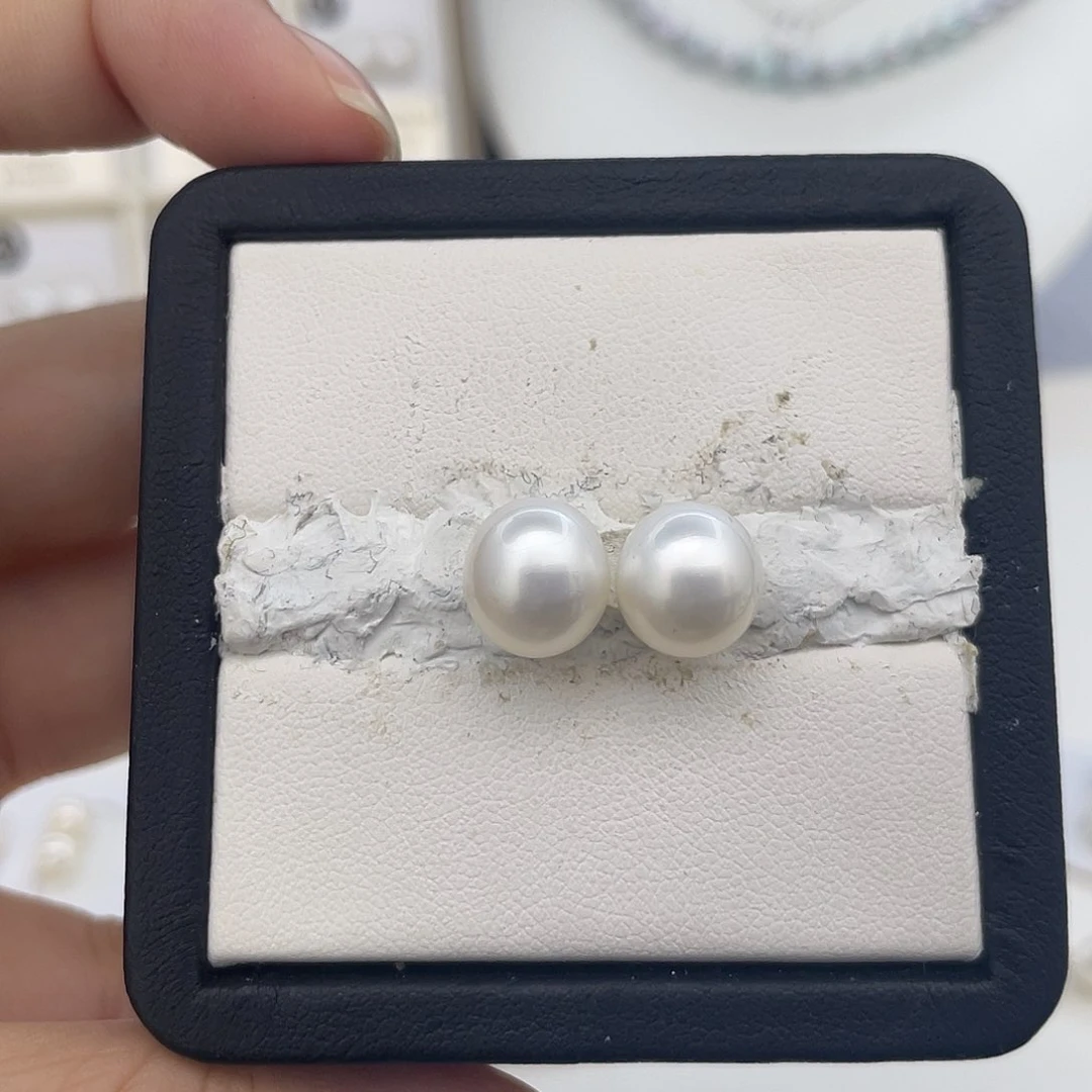 未镶嵌耳饰海水珍珠