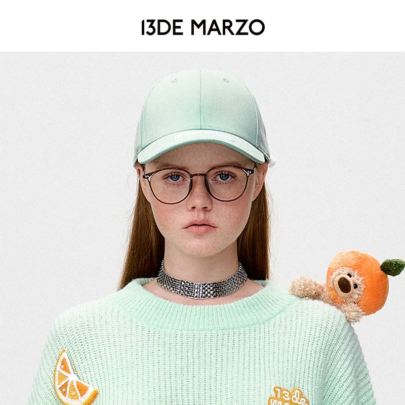 13DE MARZO男女同款 25春夏新款可调节玩偶棒球帽时尚休闲帽子