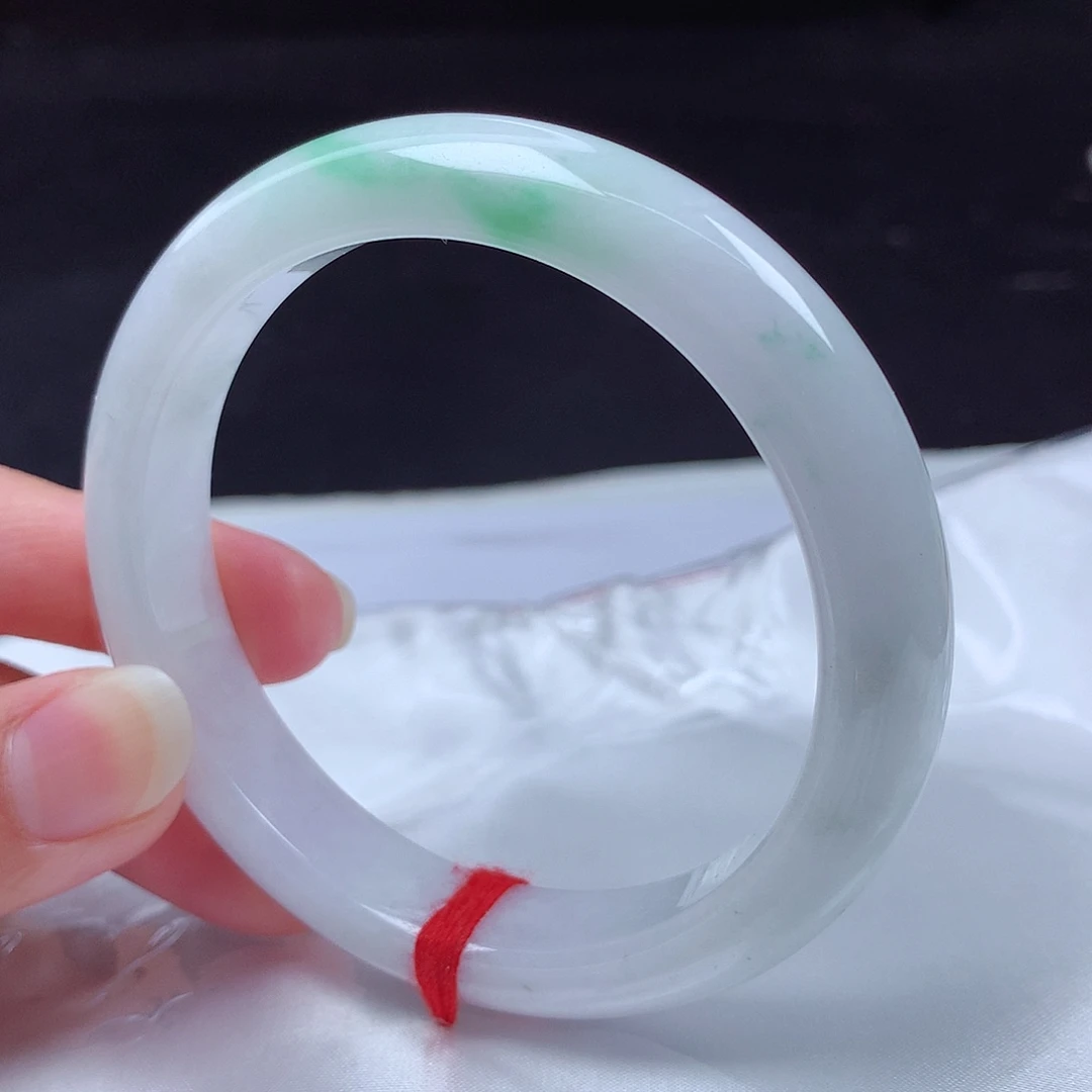 翡翠未镶嵌手镯59圈x7