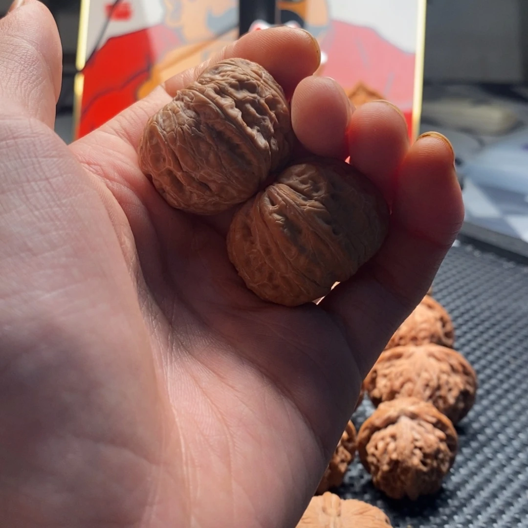 呈***熙文玩核桃精品对元宝