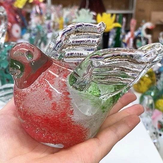 琉璃鸟夜光高9厘米