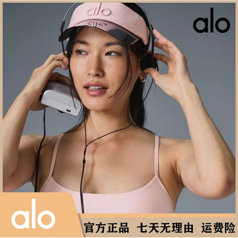 alo正品空顶帽轻便耐磨鸭舌帽透气运动帽遮阳无顶欧若动感风
