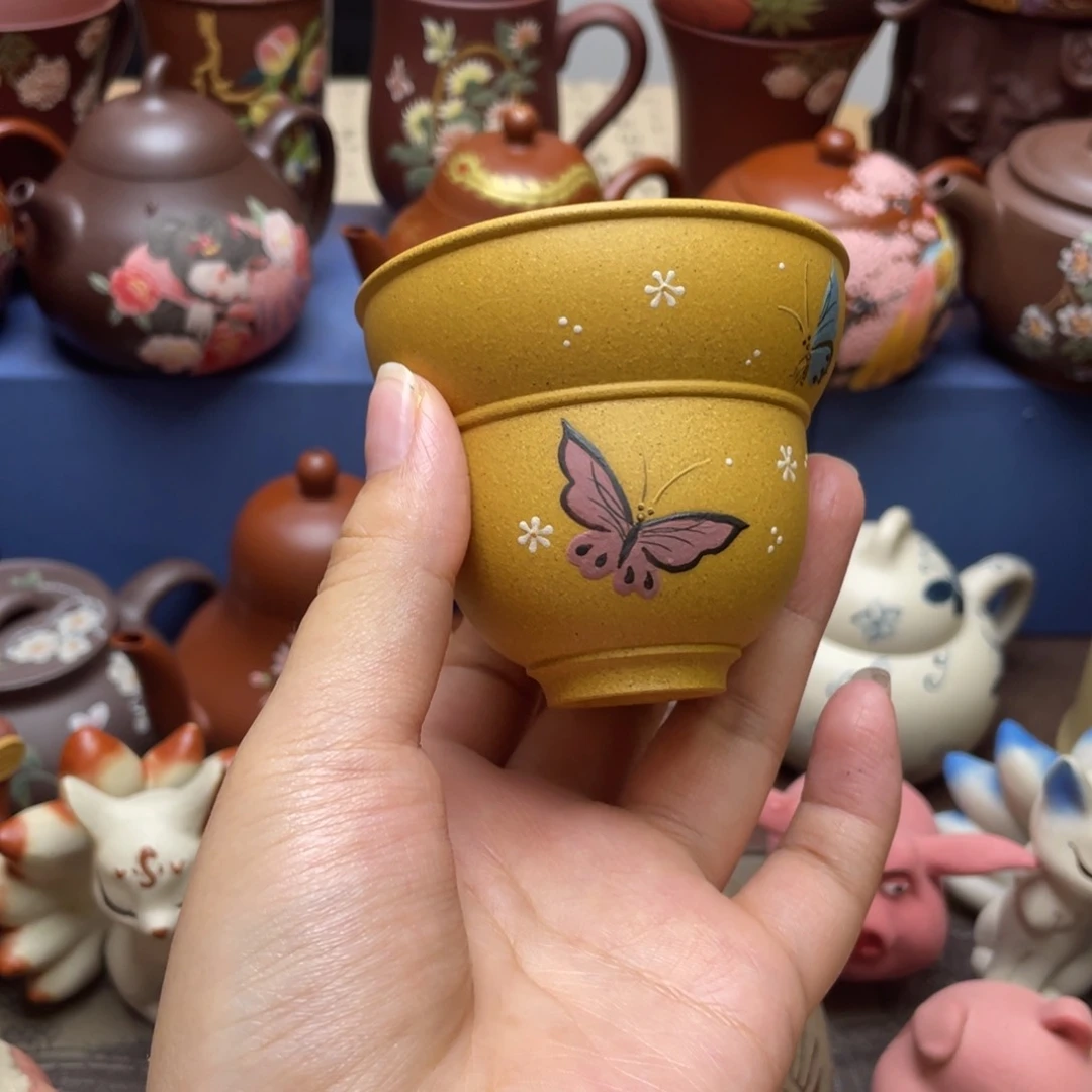 茶杯紫砂紫砂主人杯100cc