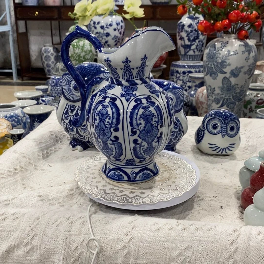 【闪购商品】摆件奶壶花瓶，高度23