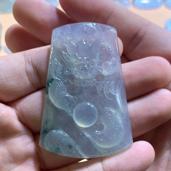 翡翠未镶嵌吊坠(不含链)翡翠吊坠