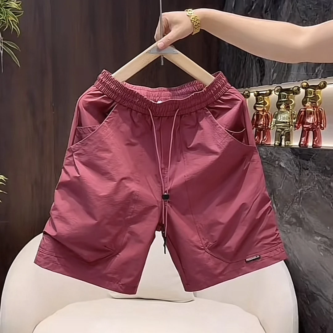 工装短裤男2025夏季新款潮流大口袋设计薄款网红运动裤流行五分裤