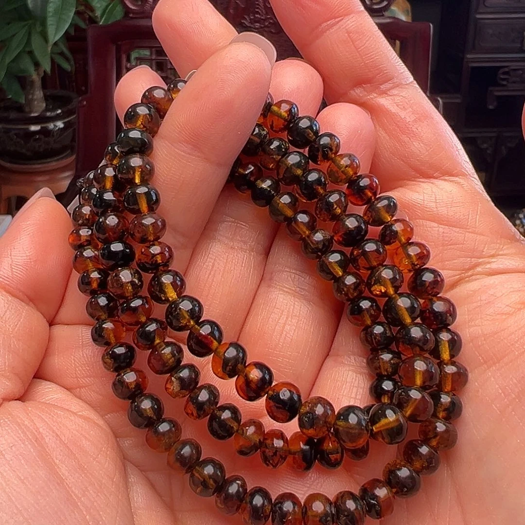 未镶嵌琥珀裸石抚顺琥珀20058六