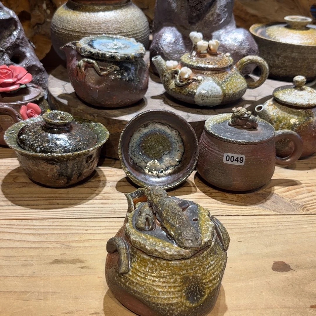 柴烧茶具福利茶具