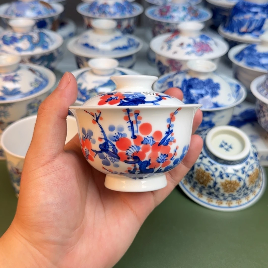 彦祖纯手工手绘茶具99