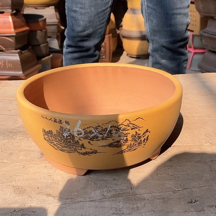 紫砂花盆紫砂工艺