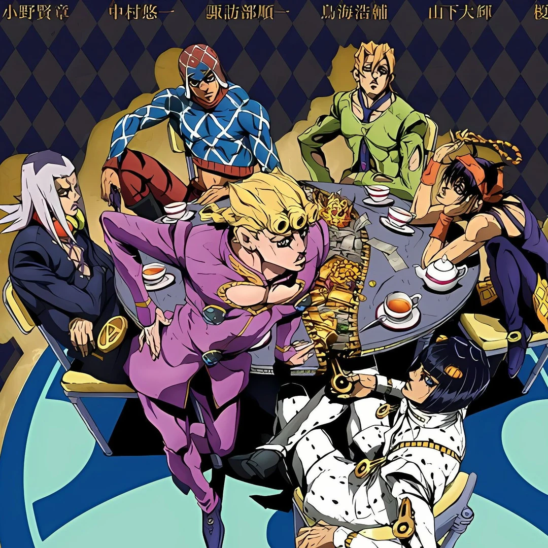 【JOJO黄金之风】JOJO黄金之风食玩卡