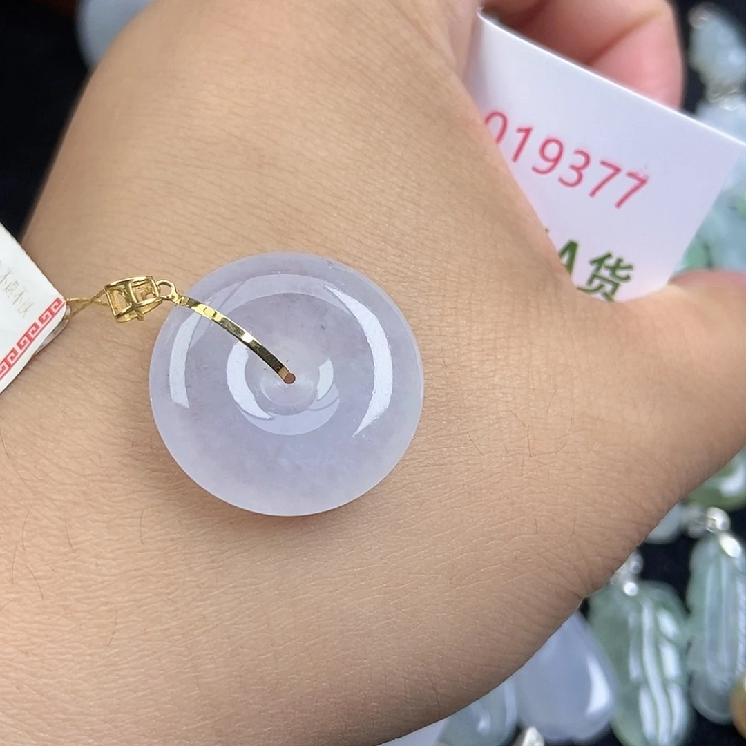 翡翠未镶嵌颈饰天然