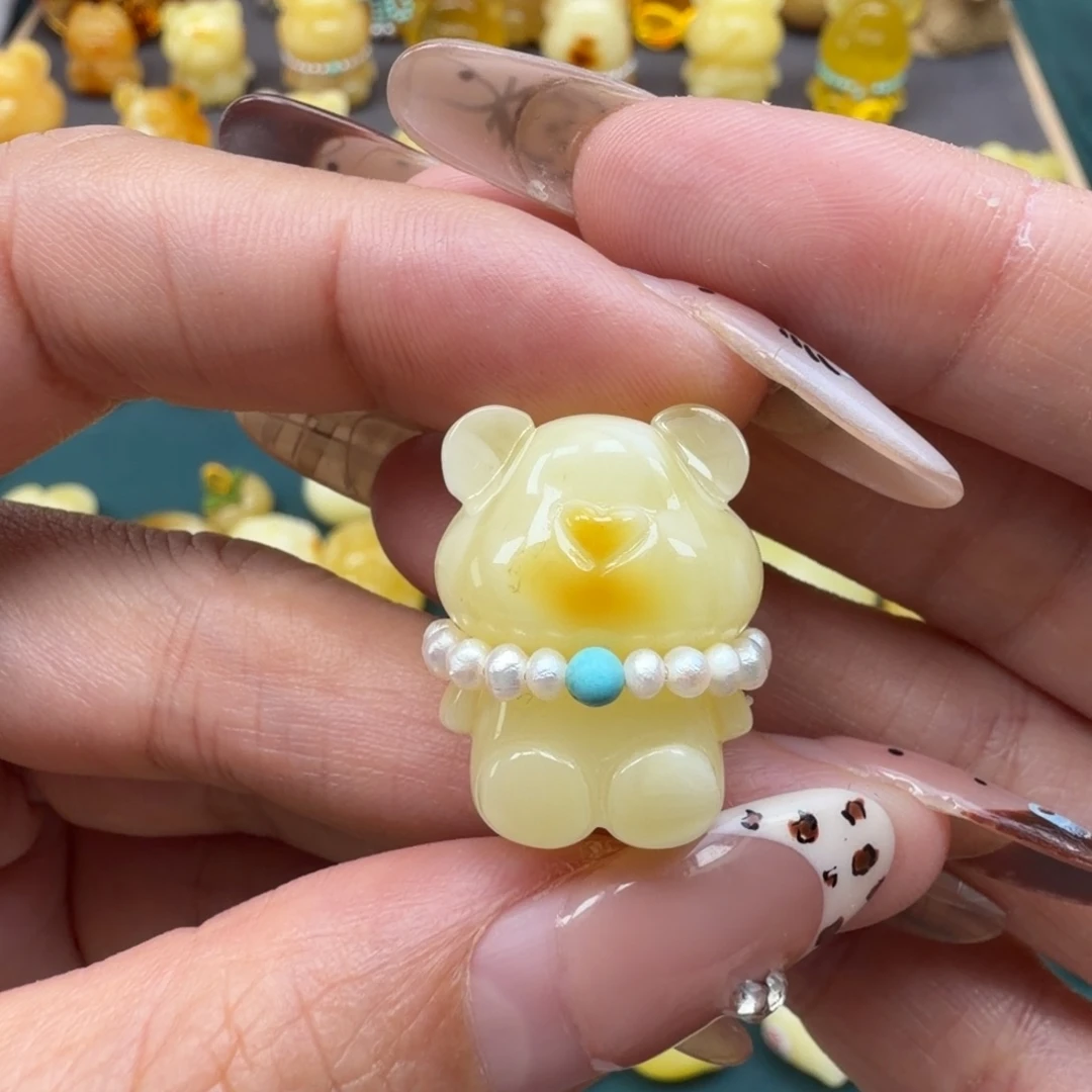 琥珀未镶嵌裸石蜜蜡