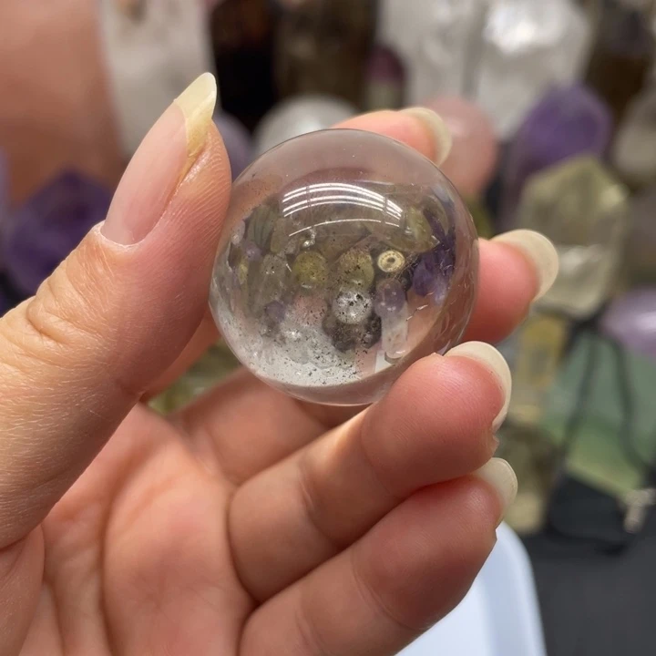 发饰未镶嵌水晶y*酱7幽灵球