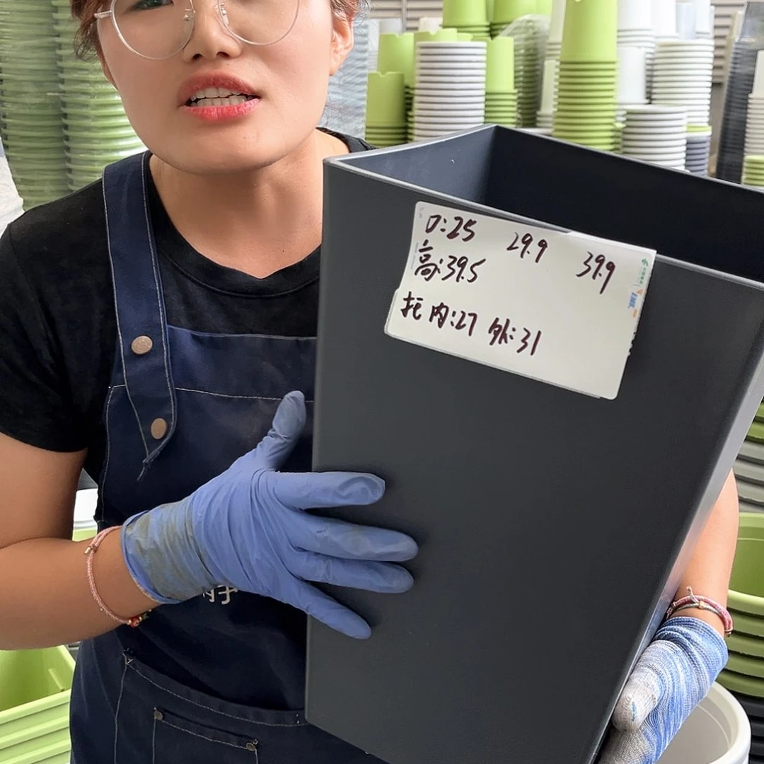 方盆灰黑色中号1个含移动托