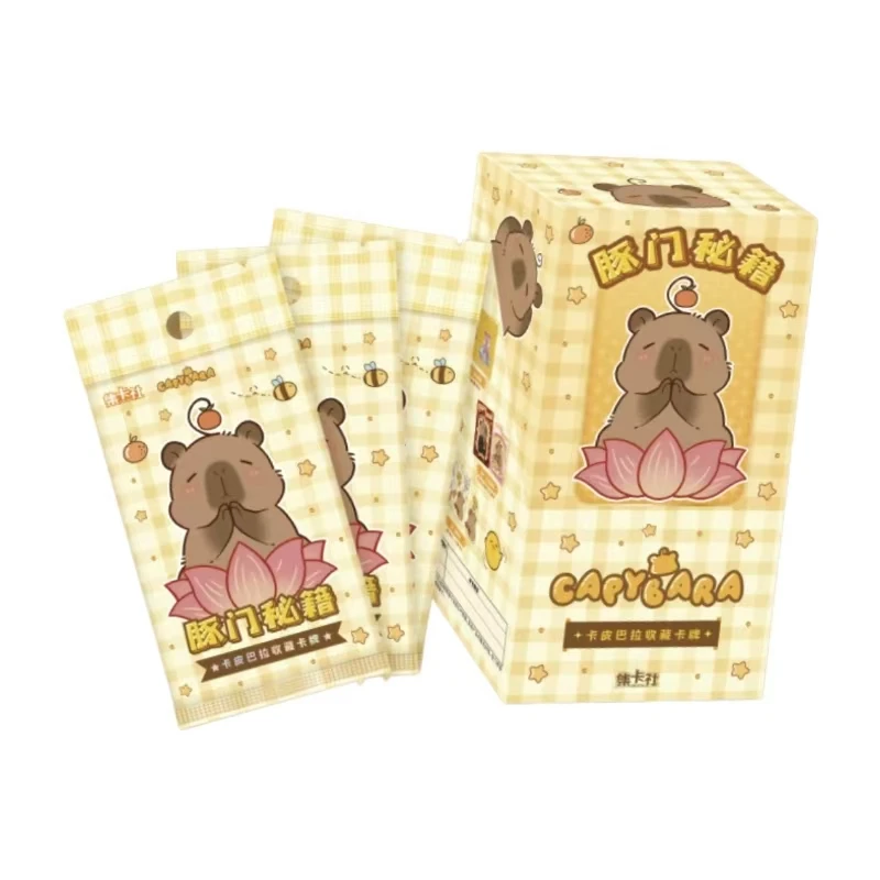 【叠叠】集卡社 卡皮巴拉-豚门秘籍收藏卡盲盒（代拆）