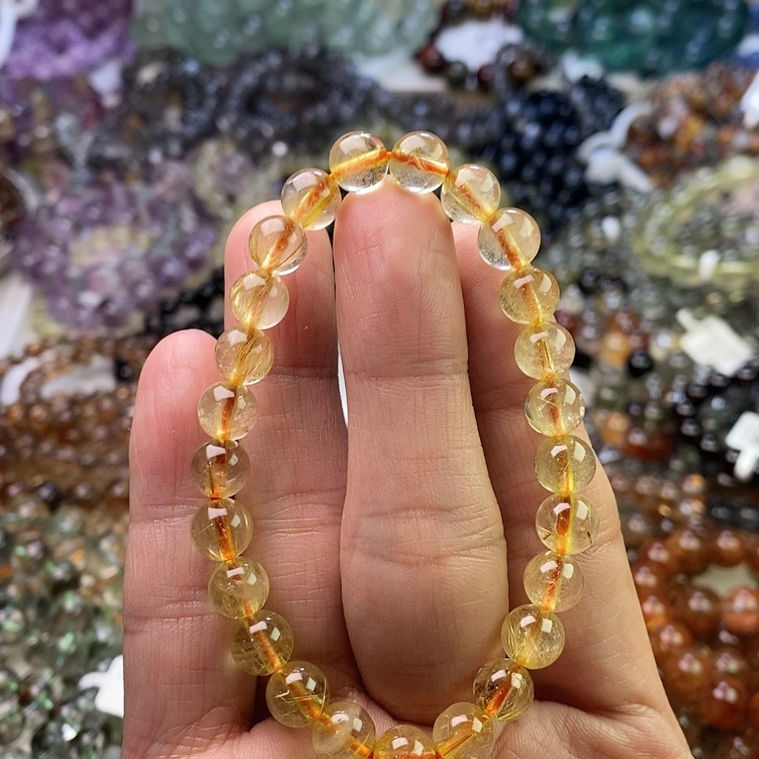 水晶手链未镶嵌王*叉卡7