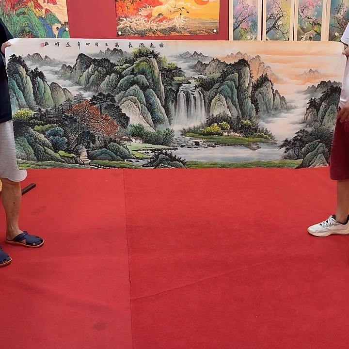 国画小姐姐卖好国画