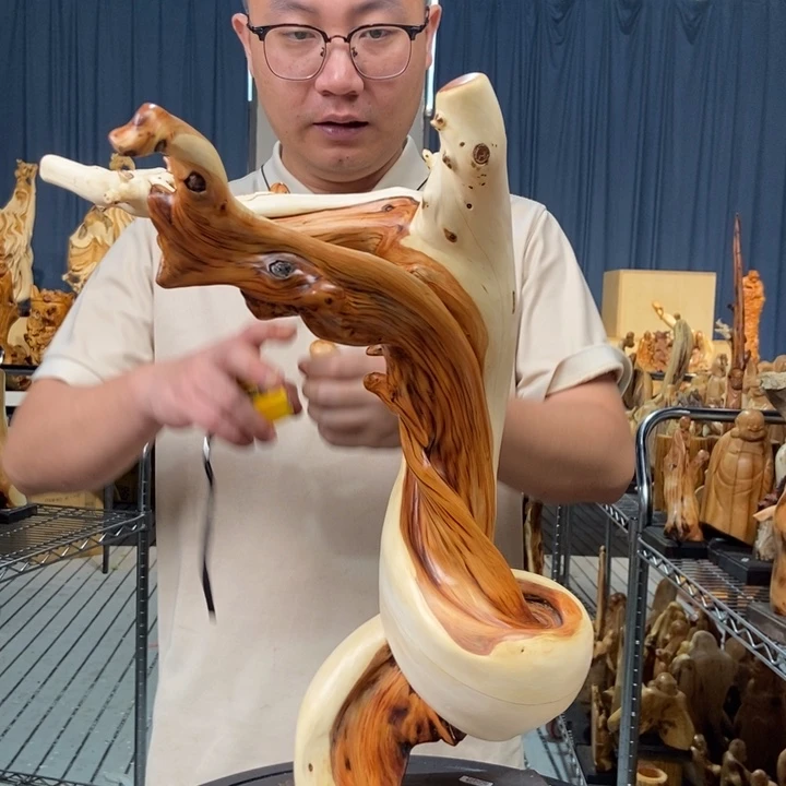 柏木（崖柏）随型摆件