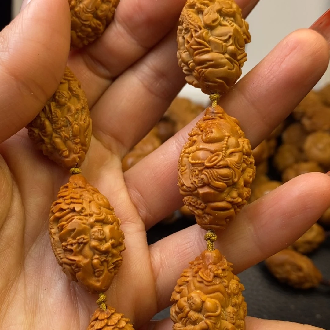 橄榄核吊坠1.9童子弥勒