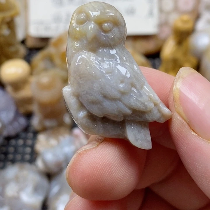 颈饰未镶嵌硅化珊瑚（珊瑚玉）小