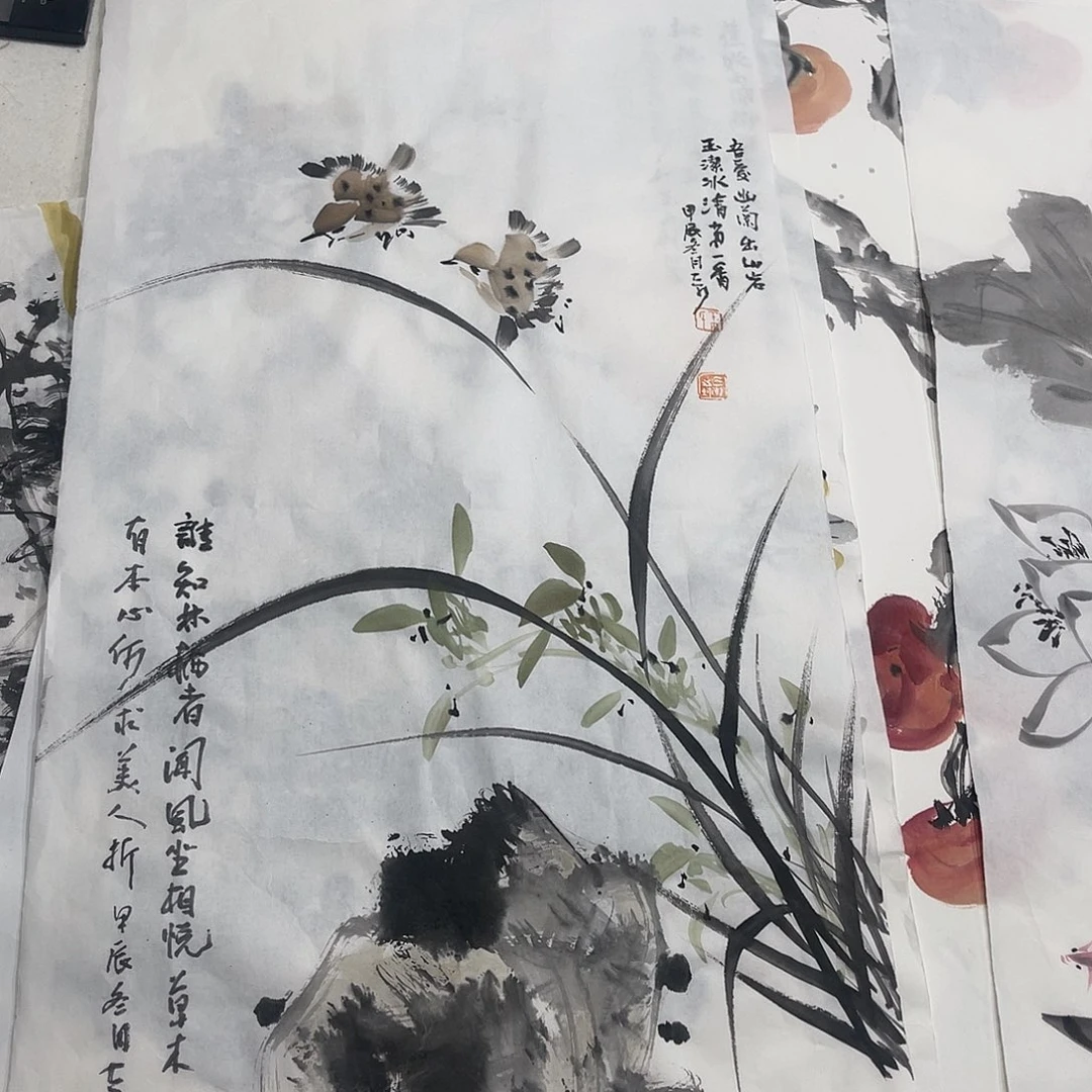 姜奇老师花鸟作品