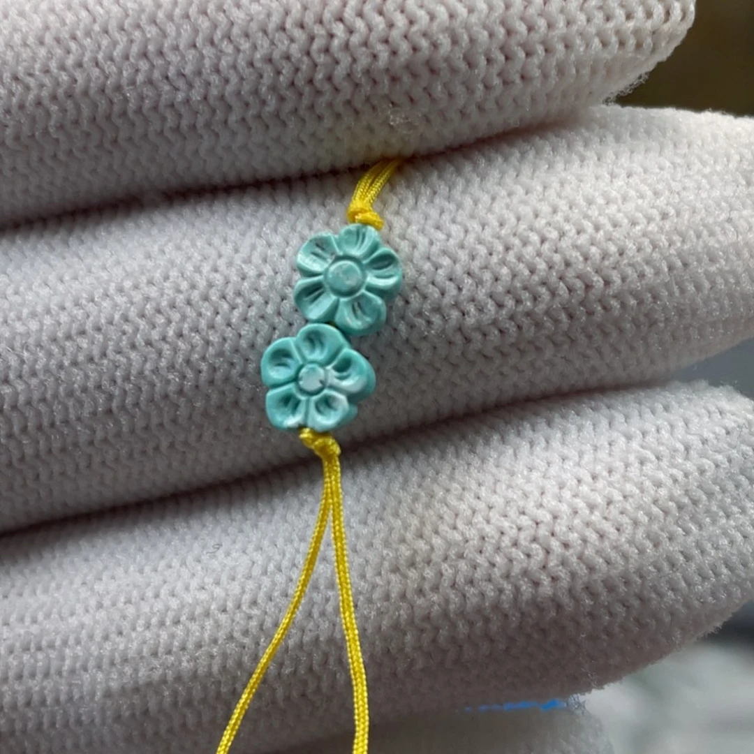 绿松石未镶嵌挂件