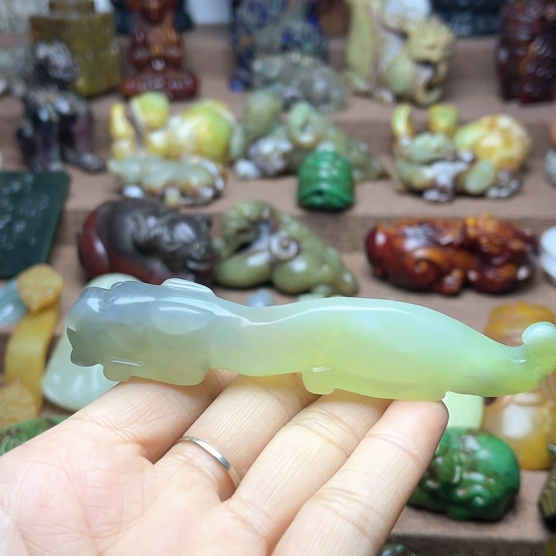 白玉菩提吊坠4。。