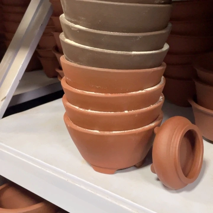 紫砂花盆飞*集紫砂花盆口14高8