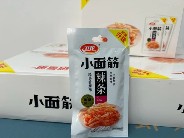 卫龙辣条系列 小面筋辣条24g*10包休闲小吃辣条晚上必备充饥食品
