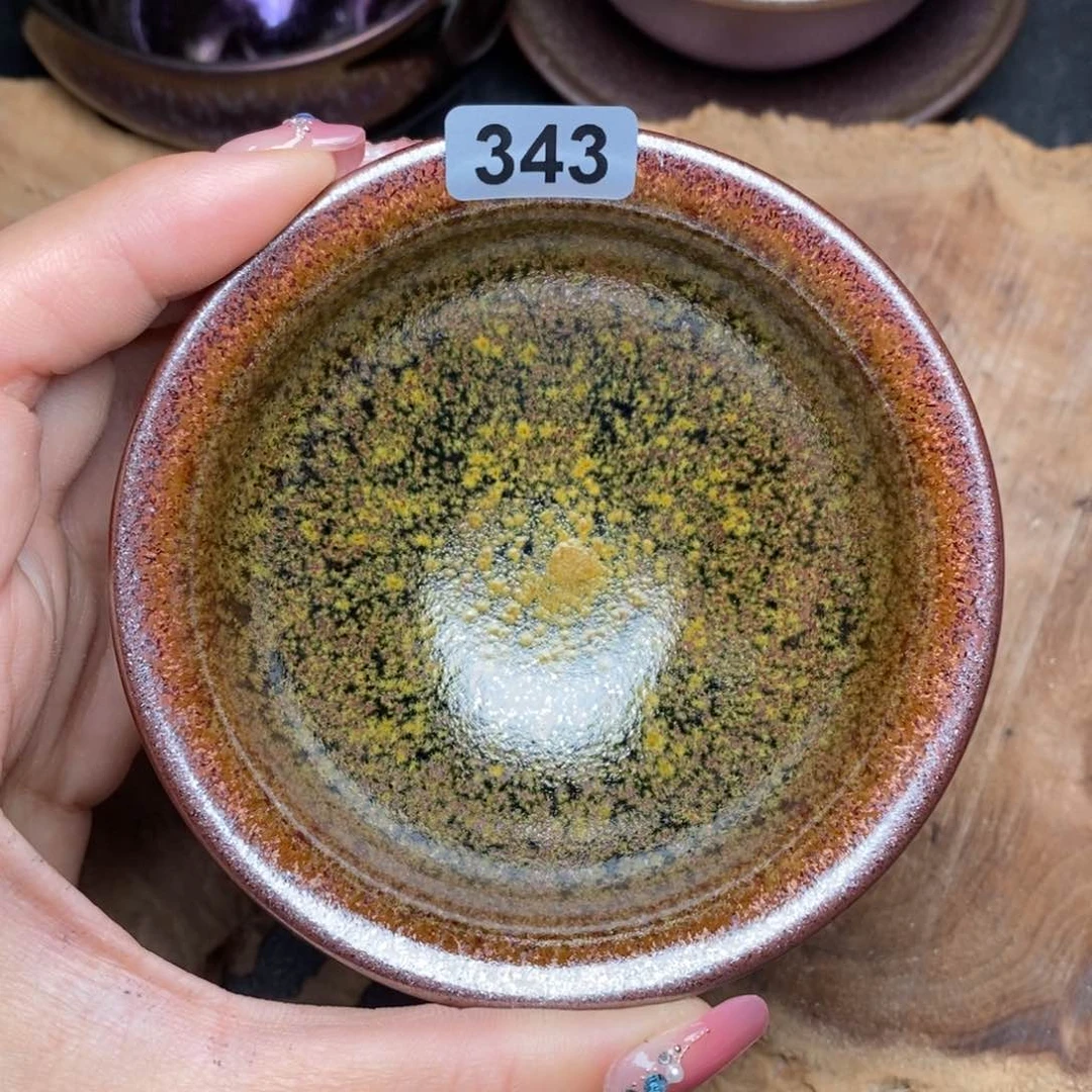 茶盏建窑建盏主人杯343