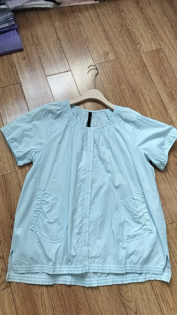 水淼夏季新款棉T透气柔软吸汗0773