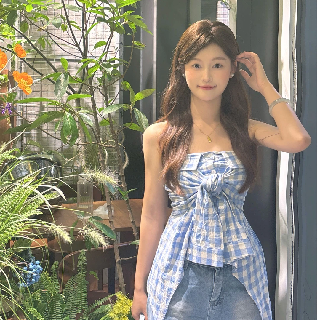 前夫家的短袖女套装拍一发二发三