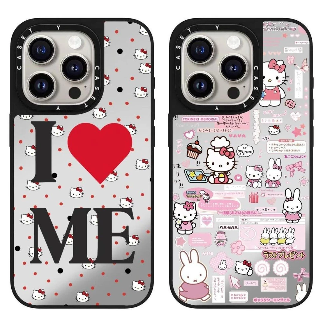CASE联名米菲兔Kitty凯蒂猫苹果壳适用iPhone16ProMax可爱KT卡通1