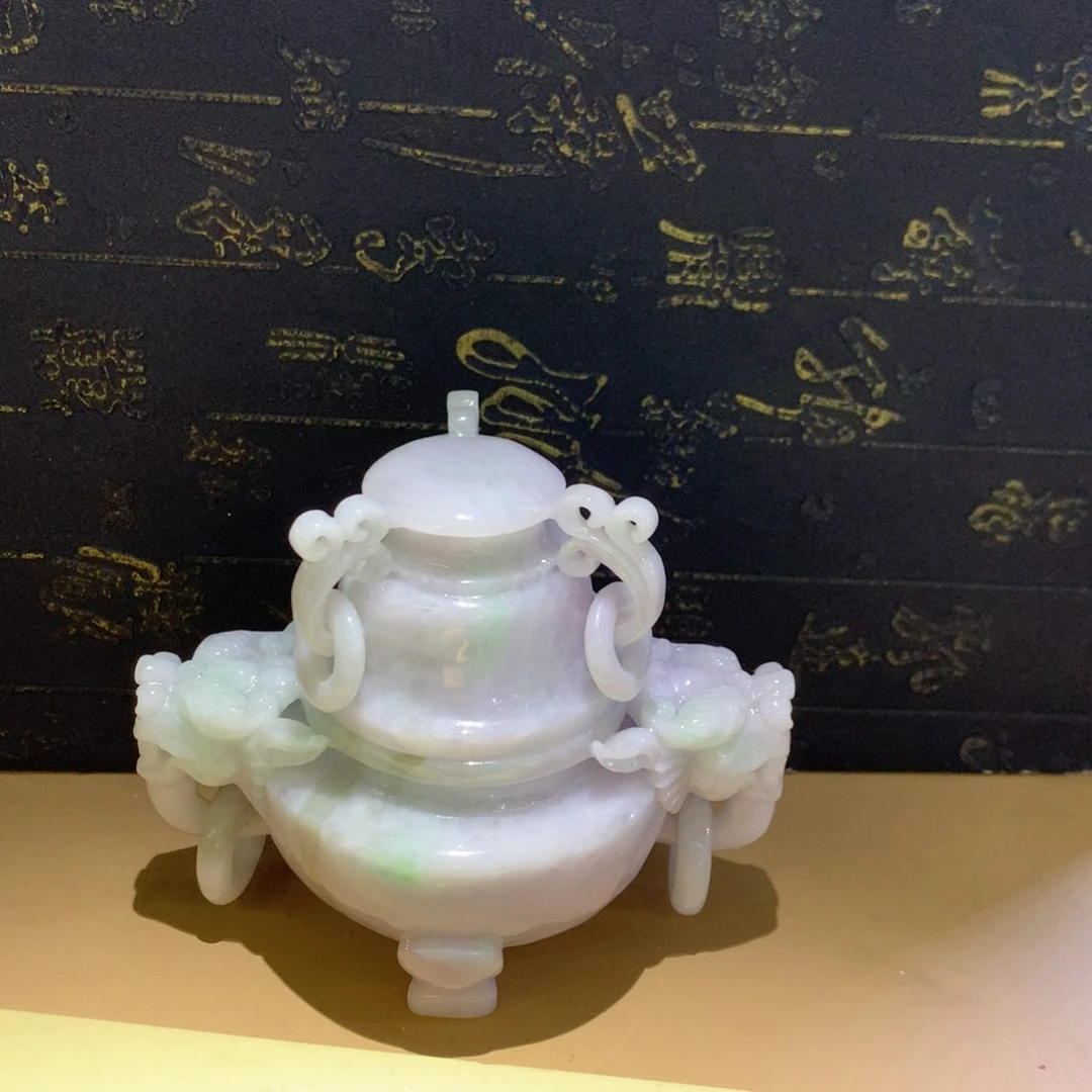 未镶嵌摆件翡翠开*