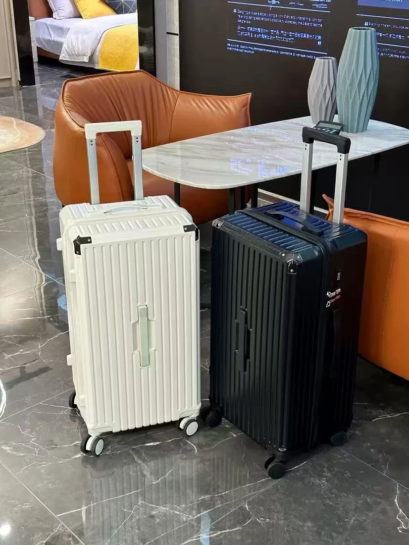 新款超大容量万向静音轮登机箱学生密码箱拉杆箱男女通用行李箱子