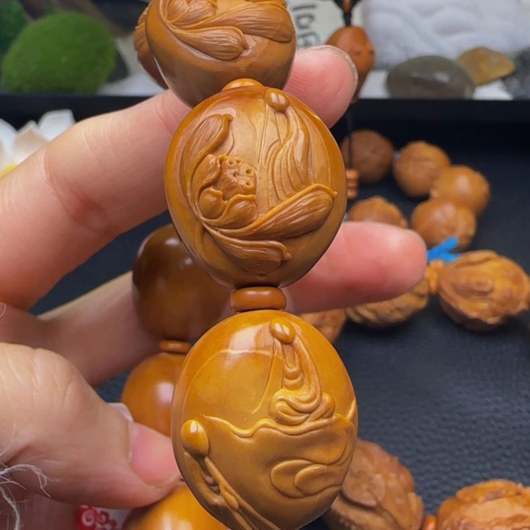 【闪购商品】手串/手链橄榄核单面无相