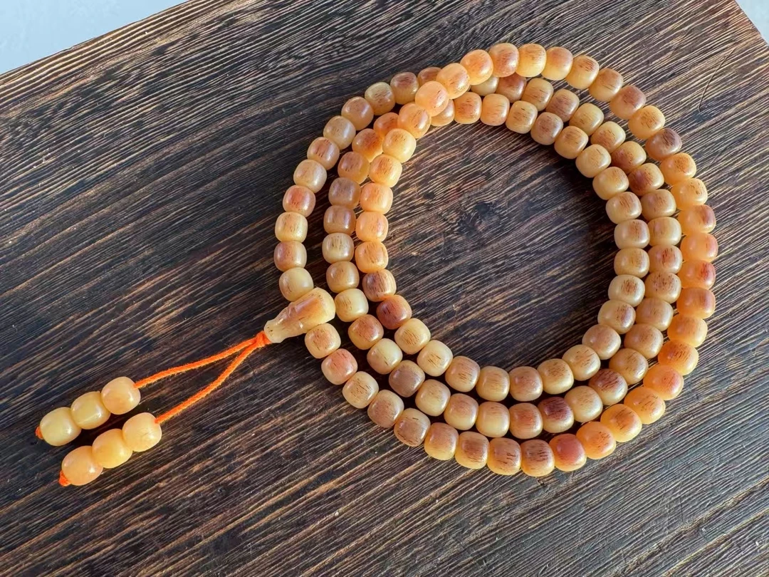 直播专享连接创意饰品象牙果材质项链