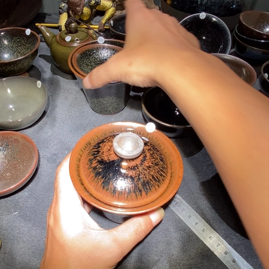 茶盏禄存建盏主人杯102