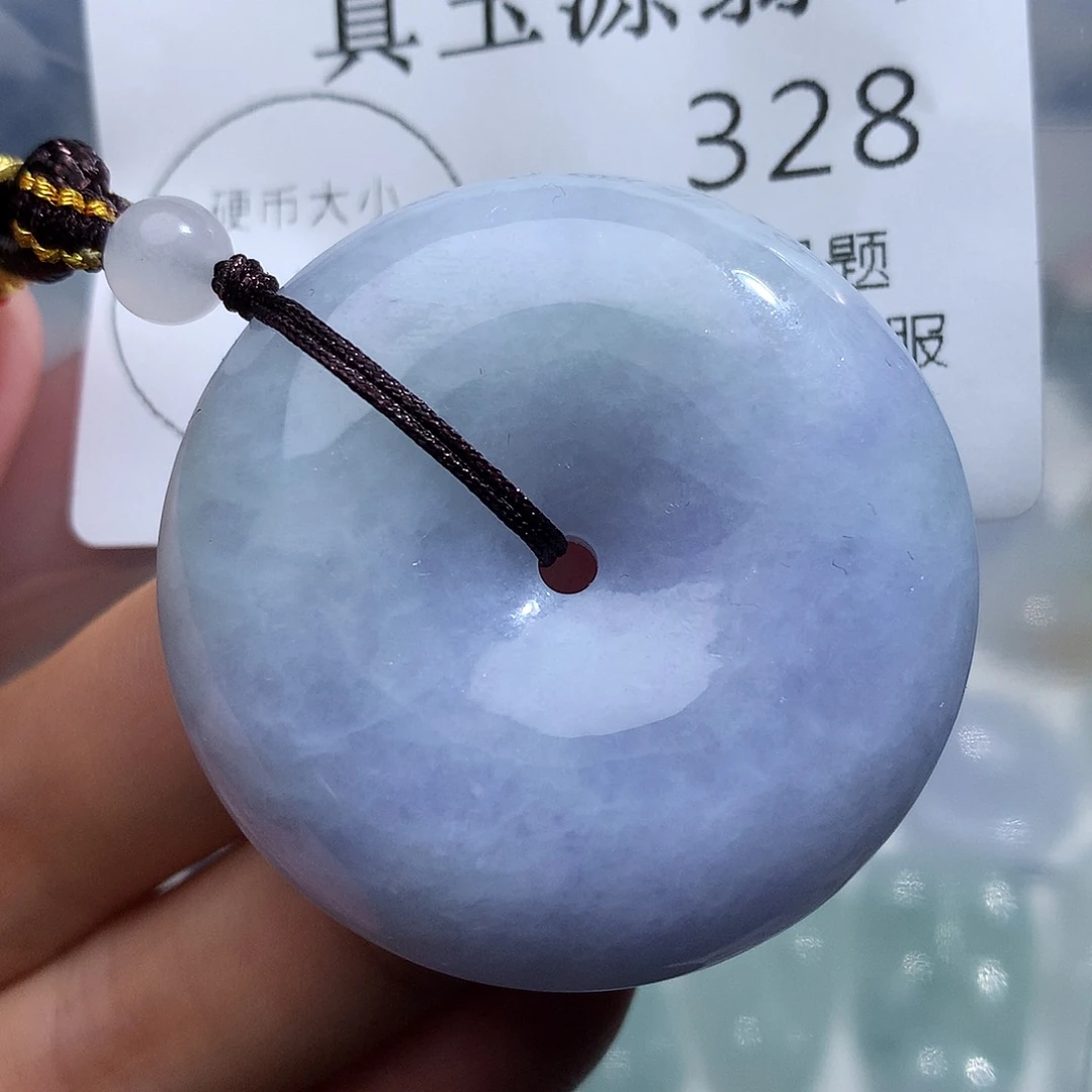 翡翠未镶嵌颈饰328