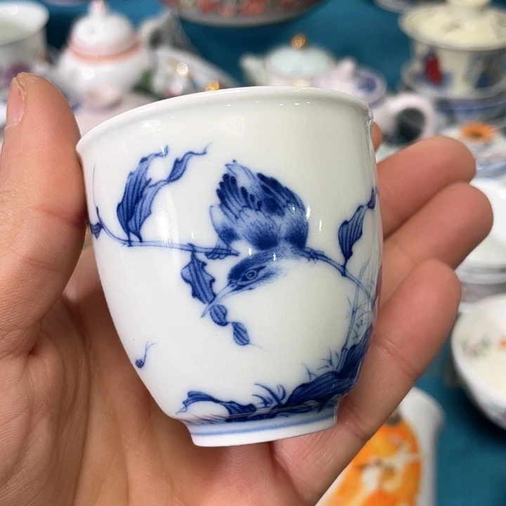 景德镇陶瓷主人杯12344