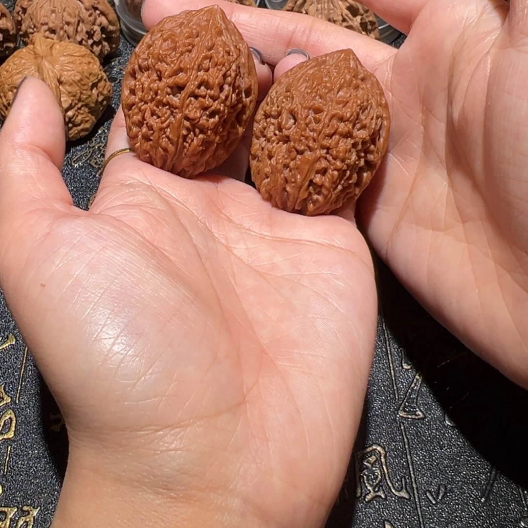 吊坠文玩核桃蒜头35手把件399