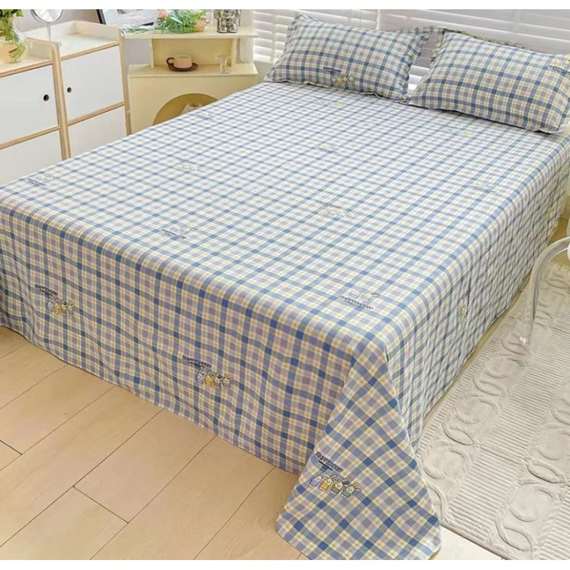 月屿-床单面料加厚加密缎条提花布料200*245cm（正负5cm）