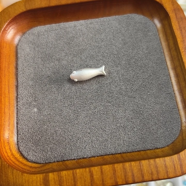 足银素色小长鱼配件