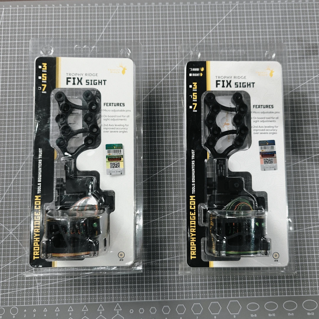 特菲里吉 鹿牌 FIX5针7针瞄准器 复合弓箭配件