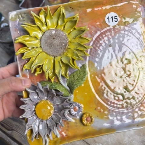 碗手工手捏咖啡杯壶承