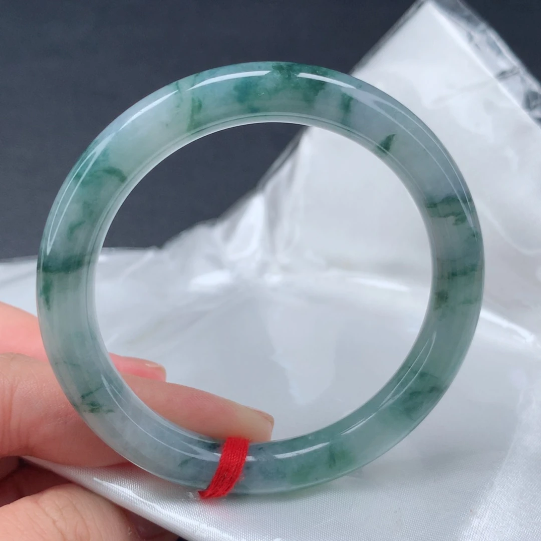 翡翠手镯未镶嵌1号圆条