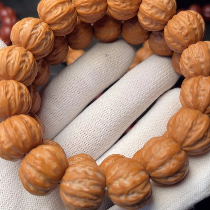 观***澜手串猴头核桃京八棱