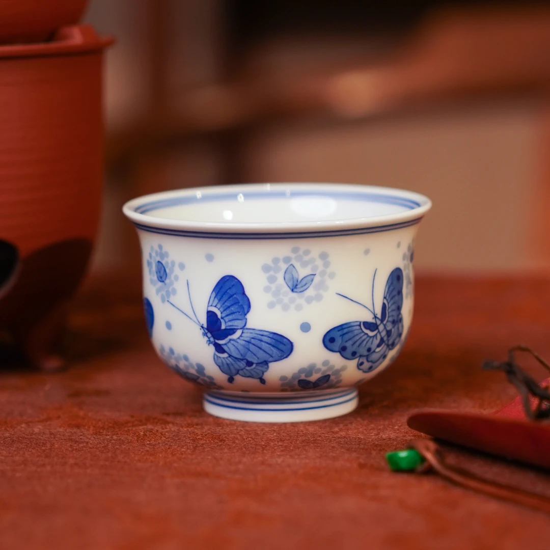 亦然堂  蝴蝶小炉式  茶具中式茶道纯手工陶瓷饮茶 NH3143