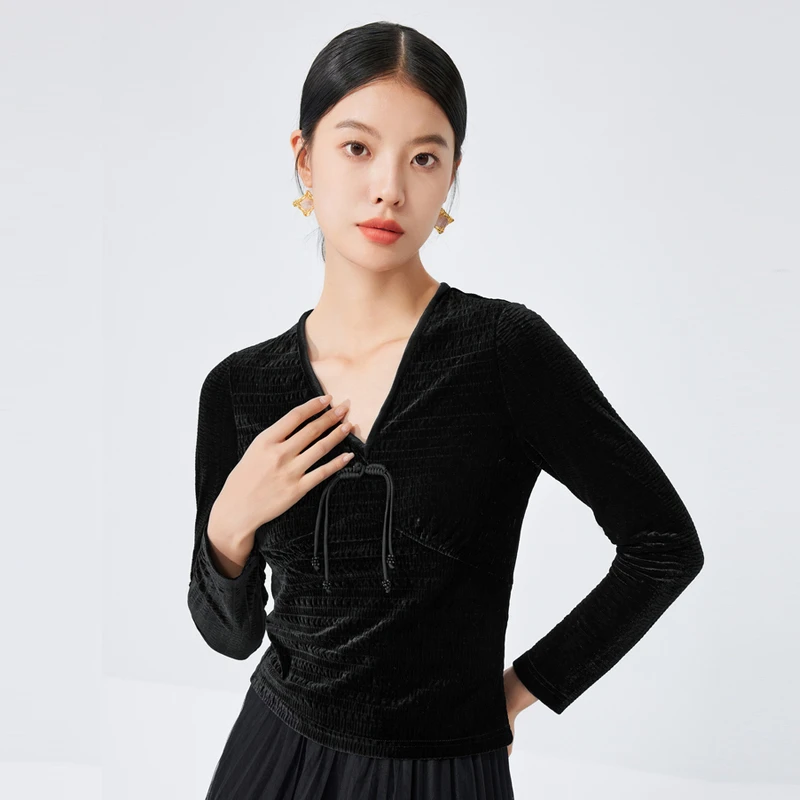 【KA】高级感洋气镂空线条针织衫2025春季新款七号铺撤柜女装